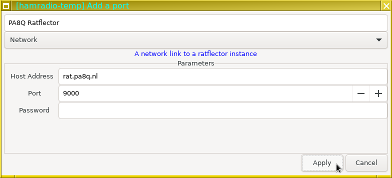 ratflector instellingen: